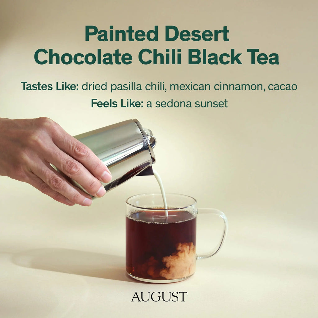 Painted Desert · Té negro de chocolate y chile
