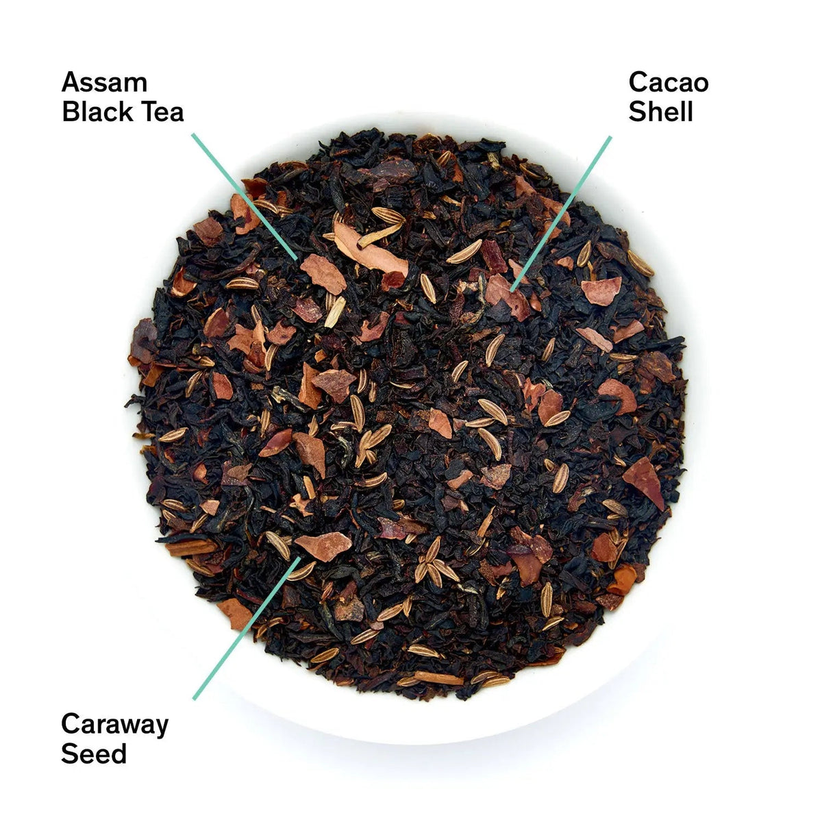 The Library, té negro Assam malteado con cacao y alcaravea en hoja entera