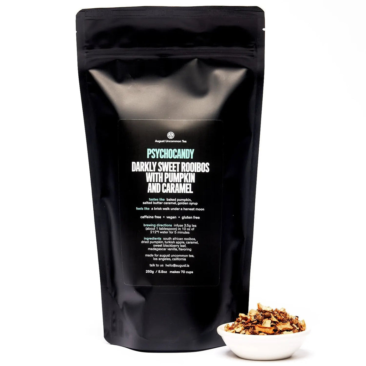 Psychocandy · Rooibos de calabaza asada y caramelo (sin cafeína)