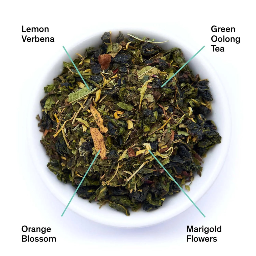 Superbloom · Té oolong verde con limón dulce