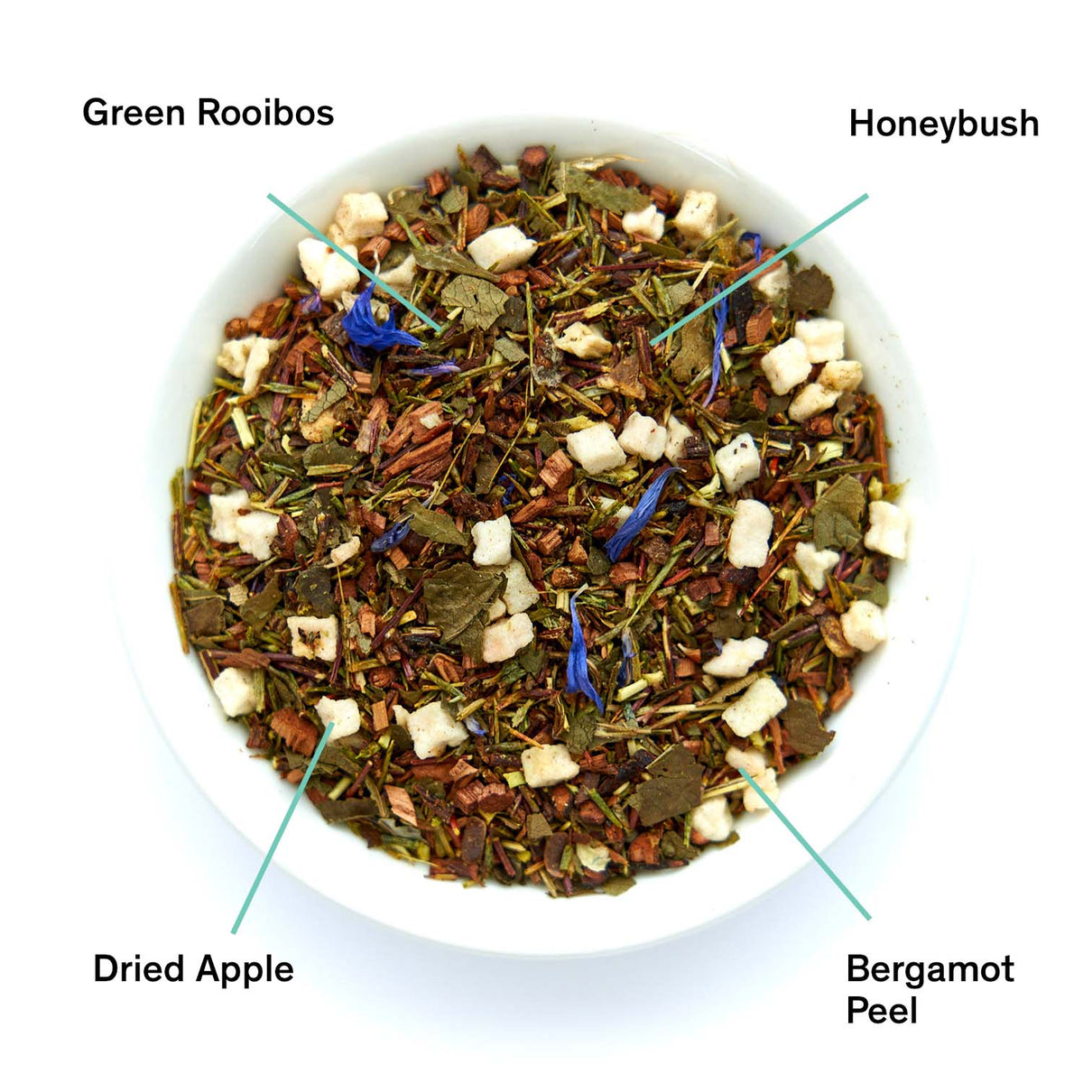 The Orchard · Té de hierbas de manzana y bergamota