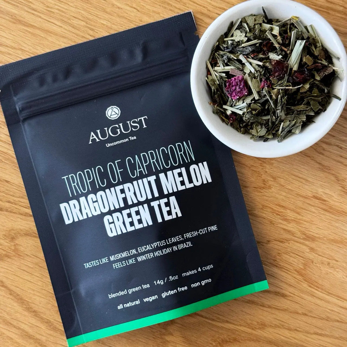 Tropic of Capricorn · Té verde de pitahaya y melón